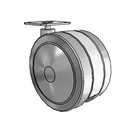 GT-05TPO-200-SW-TP09 MedCaster Swivel Caster