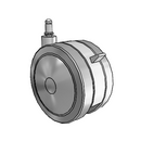 GT-05TPO-200-TB-GR01 MedCaster Swivel Caster