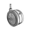 GT-05TPO-200-TB-GR02 MedCaster Swivel Caster