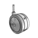 GT-05TPO-200-TB-GR08 MedCaster Swivel Caster