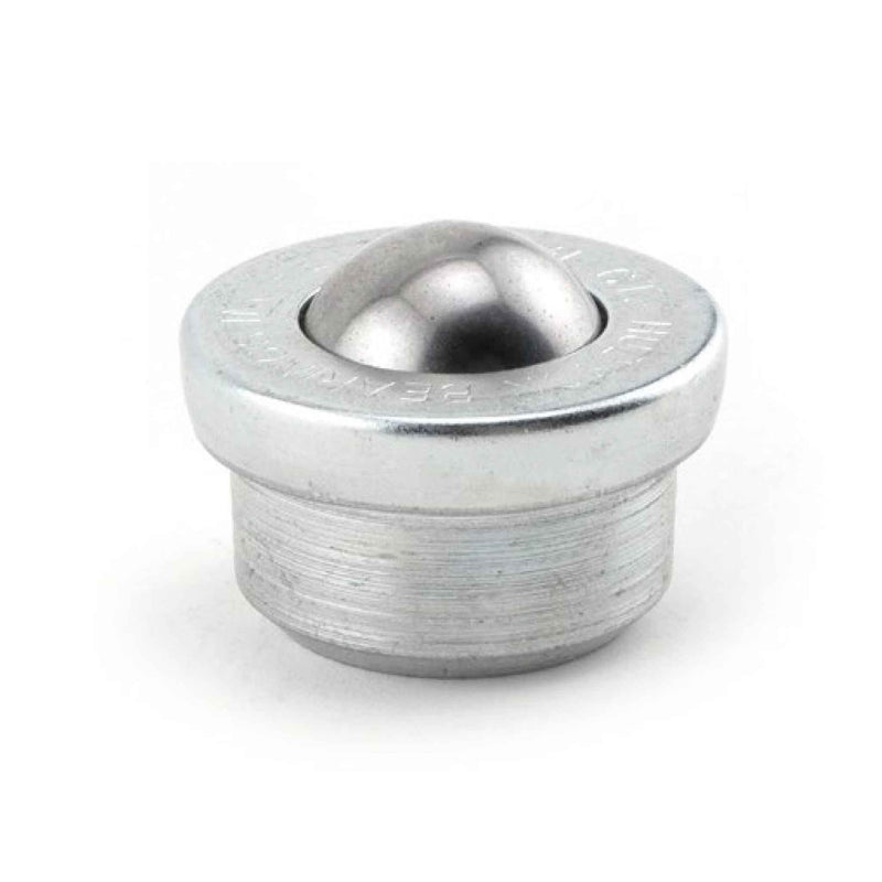 Main view of a Hudson Bearings Ball Transfers 1" steel ball with Ø 1.4" for Ø 1-13/32" hole and 200 lb. capacity it is Made-in-USA under part