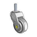 NA-03QDP-125-SW-TS03 MedCaster Swivel Medical Caster