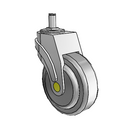NA-04QDP-125-SW-GR01 MedCaster Swivel Medical Caster