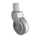 NA-04QDP-125-SW-RS05 MedCaster Swivel Medical Caster