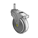 NA-05QDP-125-DL-GR02 MedCaster Swivel Medical Caster