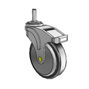 NA-05RPP-125-DL-GR10 MedCaster Swivel Medical Caster