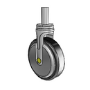 NA-05RPP-125-RG-RS04 MedCaster Rigid Medical Caster