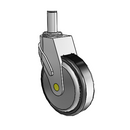NA-05RPP-125-SW-GR05 MedCaster Swivel Medical Caster