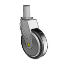 NA-05RPP-125-SW-GR07 MedCaster Swivel Medical Caster