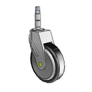 NA-05RPP-125-SW-XRZ1 MedCaster Swivel Medical Caster