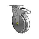 NA-06QDP-125-TL-TP01 MedCaster Swivel Medical Caster