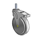 NA-06QDP-125-TL-TS03 MedCaster Swivel Medical Caster