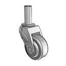 NG-03QDP-125-SW-GR09 MedCaster Swivel Caster
