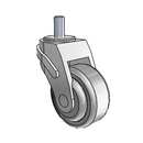 NG-03QDP-125-SW-TS02 MedCaster Swivel Caster