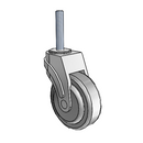 NG-04QDP-125-SW-TS22 MedCaster Swivel Caster