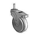 NG-05QDP-125-DL-GR10 MedCaster Swivel Caster