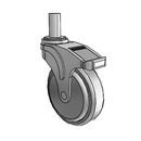 NG-05QDP-125-DL-RS01 MedCaster Swivel Caster