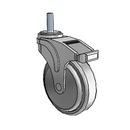 NG-05QDP-125-DL-TS03 MedCaster Swivel Caster