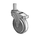 NG-05QDP-125-RB-RS01 MedCaster Rigid Caster