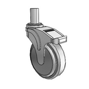 NG-05QDP-125-RB-RS02 MedCaster Rigid Caster
