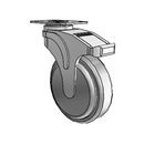 NG-05QDP-125-RB-TP01 MedCaster Rigid Caster