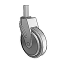 NG-05QDP-125-SW-RS04 MedCaster Swivel Caster
