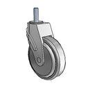 NG-05QDP-125-SW-TS03 MedCaster Swivel Caster
