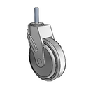 NG-05QDP-125-SW-TS05 MedCaster Swivel Caster