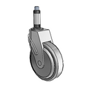NG-05QDP-125-SW-XRN2 MedCaster Swivel Caster