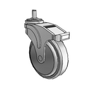 NG-05QDP-125-TL-GR01 MedCaster Swivel Caster