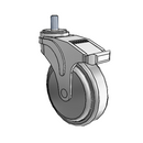 NG-05QDP-125-TL-TS02 MedCaster Swivel Caster