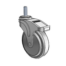 NG-05QDP-125-TL-TS03 MedCaster Swivel Caster