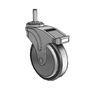 NG-05RPP-125-DL-GR10 MedCaster Swivel Caster
