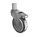 NG-05RPP-125-DL-RS05 MedCaster Swivel Caster