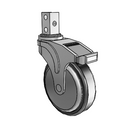 NG-05RPP-125-DL-SQ02 MedCaster Swivel Caster