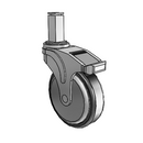 NG-05RPP-125-DL-SQ03 MedCaster Swivel Caster