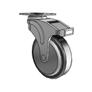 NG-05RPP-125-DL-TP01 MedCaster Swivel Caster