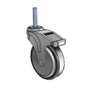 NG-05RPP-125-DL-TS21 MedCaster Swivel Caster