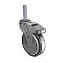 NG-05RPP-125-DL-TS22 MedCaster Swivel Caster