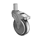NG-05RPP-125-RB-RS02 MedCaster Rigid Caster