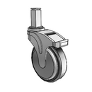 NG-05RPP-125-RB-SQ03 MedCaster Rigid Caster