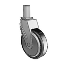 NG-05RPP-125-SW-GR07 MedCaster Swivel Caster