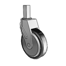 NG-05RPP-125-SW-SQ01 MedCaster Swivel Caster