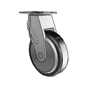 NG-05RPP-125-SW-TP01 MedCaster Swivel Caster
