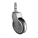 NG-05RPP-125-SW-XRZ1 MedCaster Swivel Caster