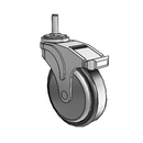 NG-05RPP-125-TL-GR10 MedCaster Swivel Caster