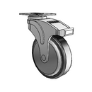 NG-05RPP-125-TL-TP01 MedCaster Swivel Caster