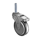 NG-05RPP-125-TL-TS22 MedCaster Swivel Caster
