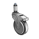 NG-05RPP-125-TL-XRN4 MedCaster Swivel Caster