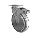 NG-06QDP-125-DL-TP01 MedCaster Swivel Caster